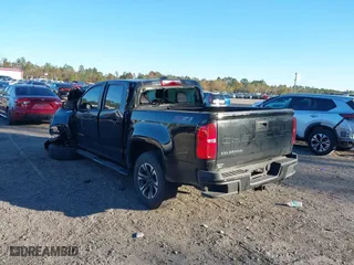 2021 Chevrolet Colorado 4WD Z71 with VIN 1GCPTDE19M1134150, listed as a IAAI auction lot 41018578 with 1 mi miles. Bid and sale history available at carsss.com. Image 3.