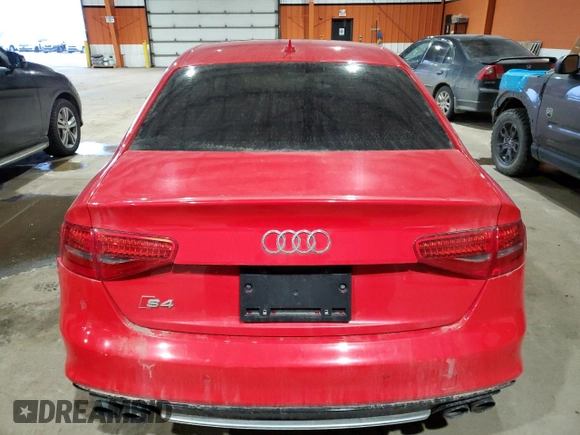 2014 Audi S4 Premium with VIN WAUFGCFL6EA113376, listed as a Copart auction lot 85806714 with 136,744 mi miles and Salvage Title. Bid and sale history available at carsss.com. Image 6.