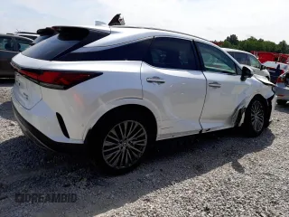 2023 Lexus RX with VIN 2T2BAMCA8PC016699, listed as a Copart auction lot 62643583 with 5,845 mi miles. Bid and sale history available at carsss.com. Image 3.