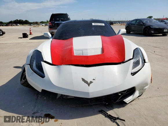 2018 Chevrolet Corvette Z06 2LZ with VIN 1G1YS2D68J5600351, listed as a Copart auction lot 65557335 with 51,872 mi miles and Clean title. Bid and sale history available at DreamBid. Image 5.