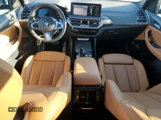 2022 BMW X3 xDrive30i with VIN 5UX53DP09N9K71795, listed as a Copart auction lot 49472915 with 39,070 mi miles and Salvage Title. Bid and sale history available at DreamBid. Image 8.