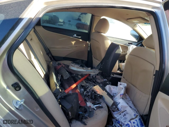 2011 Hyundai Sonata GLS PZEV with VIN 5NPEB4AC0BH240168, listed as a Copart auction lot 44572205 with 78,670 mi miles and Salvage Title. Bid and sale history available at carsss.com. Image 10.