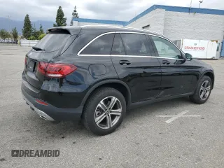 2020 Mercedes-Benz GLC 300 with VIN W1N0G8DBXLF771971, listed as a Copart auction lot 56992325 with 77,251 mi miles and Salvage title. Bid and sale history available at DreamBid. Image 3.
