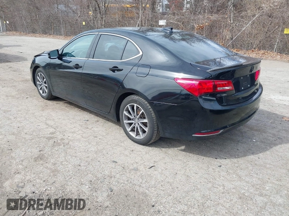 2020 Acura TLX with VIN 19UUB1F34LA012378, listed as a IAAI auction lot 41737171 with 101,420 mi miles and . Bid and sale history available at carsss.com. Image 3.