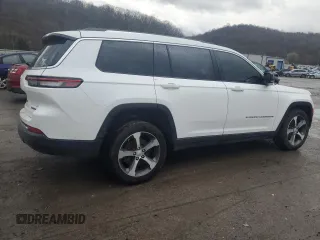2023 Jeep Grand Cherokee Limited z VIN 1C4RJKBG7P8781671, wystawiony jako Copart lot #49783005 z przebiegiem 24 403 mil mil oraz Szkoda całkowita • Salvage title. Historia ofert i sprzedaży dostępna na DreamBid. Obrazek 3.