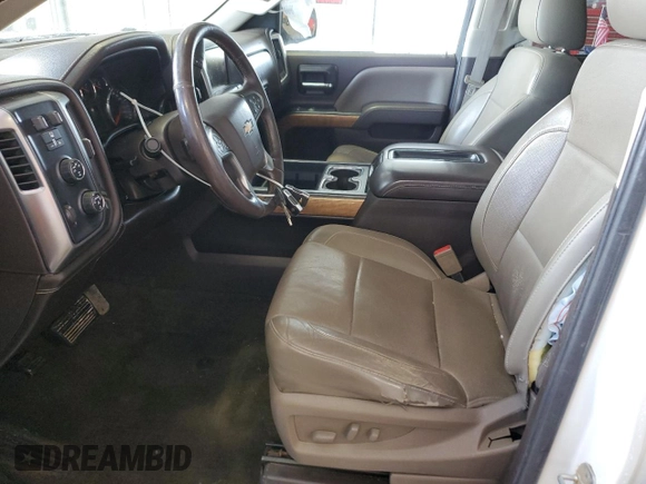 2014 Chevrolet Silverado 1500 LTZ with VIN 3GCUKSEC9EG201621, listed as a Copart auction lot 40653494 with 239,220 mi miles and Salvage Title. Bid and sale history available at DreamBid. Image 7.