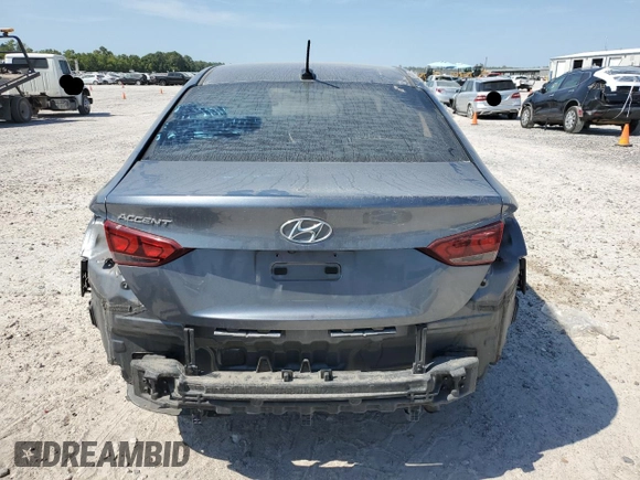 2018 Hyundai Accent SEL with VIN 3KPC24A3XJE012060, listed as a Copart auction lot 64289673 with 105,042 mi miles. Bid and sale history available at carsss.com. Image 6.