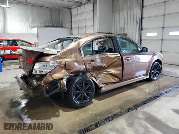2012 Subaru Legacy 2.5i Premium with VIN 4S3BMBG65C3026924, listed as a Copart auction lot 53426695 with 109,490 mi miles and Salvage Title. Bid and sale history available at carsss.com. Image 3.