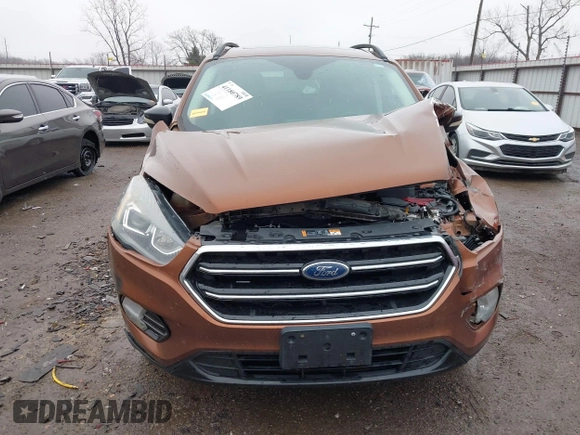 2017 Ford Escape Titanium with VIN 1FMCU9J99HUB75687, listed as a IAAI auction lot 41180789 with 108,967 mi miles. Bid and sale history available at carsss.com. Image 13.