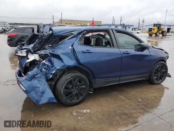 2023 Chevrolet Equinox LS z VIN 3GNAXHEG1PL135593, wystawiony jako Copart lot #45007665 z przebiegiem 44 020 mil mil oraz Szkoda całkowita • Salvage title. Historia ofert i sprzedaży dostępna na DreamBid. Obrazek 3.