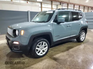 2018 Jeep Renegade Latitude with VIN ZACCJBBB4JPH71206, listed as a Copart auction lot 59620625 with 97,418 mi miles and Clean title. Bid and sale history available at DreamBid. Image 1.