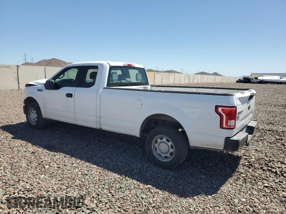 2016 Ford F-150 XL with VIN 1FTFX1CF2GKD82736, listed as a Copart auction lot 89017315 with 154,416 mi miles and Salvage Title. Bid and sale history available at carsss.com. Image 2.