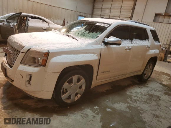 2013 GMC Terrain Denali with VIN 2GKFLYE33D6327836, listed as a Copart auction lot 87703215 with 136,666 mi miles and Salvage Title. Bid and sale history available at DreamBid. Image 1.