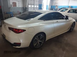2018 Infiniti Q60 Pure with VIN JN1CV7EL1JM250032, listed as a IAAI auction lot 42548697 with 62,206 mi miles and . Bid and sale history available at DreamBid. Image 4.