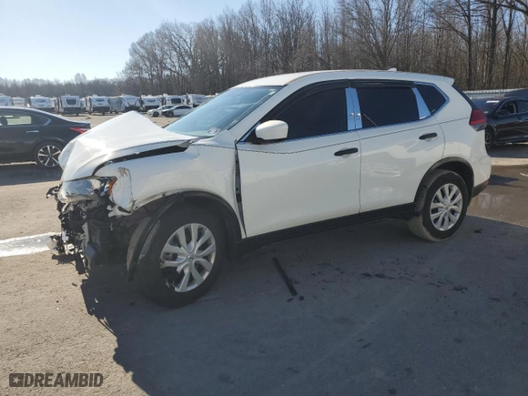 2017 Nissan Rogue S with VIN JN8AT2MV8HW014433, listed as a Copart auction lot 45301165 with 73,241 mi miles and Salvage Title. Bid and sale history available at carsss.com. Image 1.
