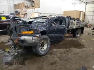 1999 Ford F-250 XL with VIN 1FTNX21L8XEE48425, listed as a Copart auction lot 85552704 with 143,929 mi miles and Salvage title. Bid and sale history available at DreamBid. Image 1.