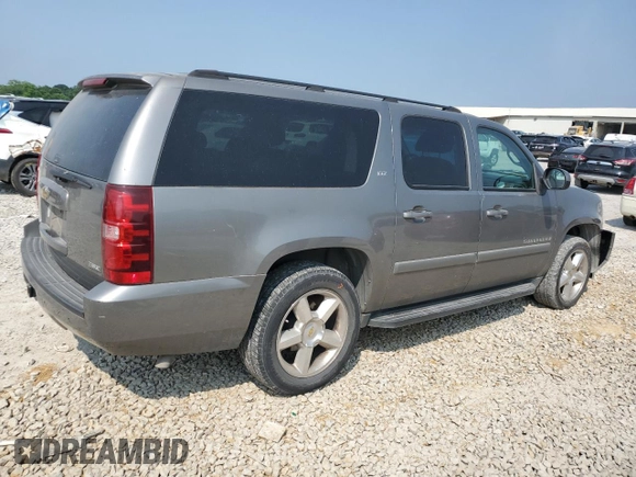 2007 Chevrolet Suburban LTZ with VIN 1GNFC16097R249683, listed as a Copart auction lot 59217785 with Not provided miles and Salvage title. Bid and sale history available at DreamBid. Image 3.