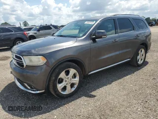 2014 Dodge Durango Limited z VIN 1C4RDHDGXEC593180, wystawiony jako Copart lot #59525145 z przebiegiem 204 158 mil mil oraz Czysty tytuł • Clean title. Historia ofert i sprzedaży dostępna na DreamBid. Obrazek 1.