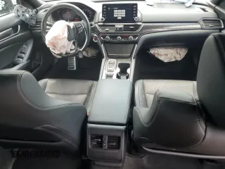 2020 Honda Accord Sport with VIN 1HGCV2F36LA025240, listed as a Copart auction lot 58564985 with 52,954 mi miles and Salvage title. Bid and sale history available at DreamBid. Image 8.