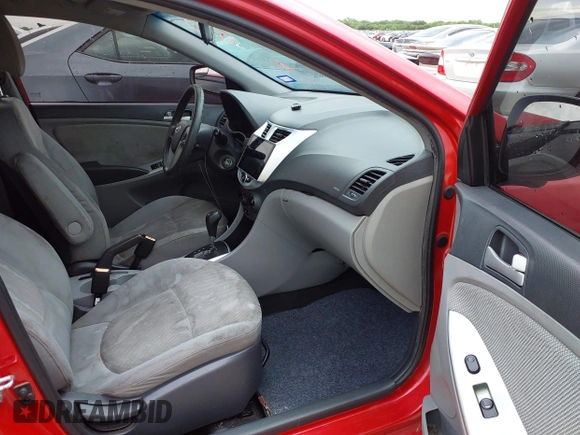 2014 Hyundai Accent GS with VIN KMHCT5AE1EU172027, listed as a IAAI auction lot 42165016 with 140,943 mi miles and . Bid and sale history available at carsss.com. Image 5.