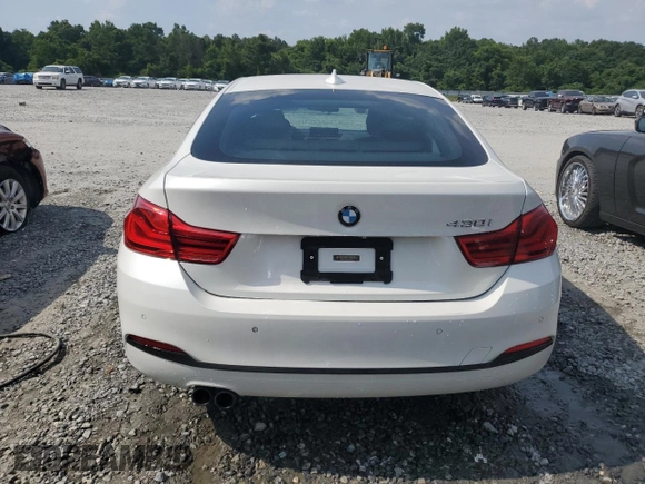 2018 BMW 4 Series 430i with VIN WBA4J1C57JBM10907, listed as a Copart auction lot 61549305 with 122,078 mi miles and Salvage title. Bid and sale history available at DreamBid. Image 6.