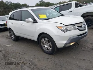 2009 Acura MDX with VIN 2HNYD28219H518971, listed as a IAAI auction lot 40872524 with 205,016 mi miles. Bid and sale history available at carsss.com. Image 1.