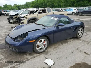 2001 Porsche Boxster S z VIN WP0CB29891U662889, wystawiony jako Copart lot #59698145 z przebiegiem Nie podano mil oraz Czysty tytuł • Clean title. Historia ofert i sprzedaży dostępna na DreamBid. Obrazek 1.