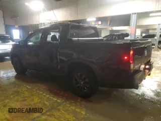 2022 Honda Ridgeline Sport with VIN 5FPYK3F1XNB010405, listed as a Copart auction lot 87934955 with 26,048 mi miles and Salvage title. Bid and sale history available at DreamBid. Image 2.