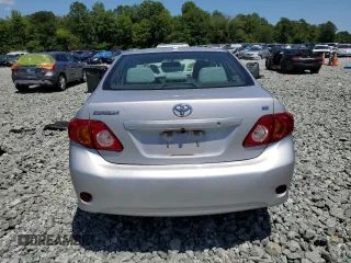 2010 Toyota Corolla with VIN 2T1BU4EEXAC533795, listed as a Copart auction lot 61817185 with 93,322 mi miles and Salvage title. Bid and sale history available at DreamBid. Image 6.