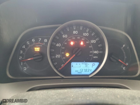 2013 Toyota RAV4 XLE with VIN 2T3WFREV6DW020868, listed as a Copart auction lot 85493634 with 137,834 mi miles and Salvage Title. Bid and sale history available at carsss.com. Image 9.