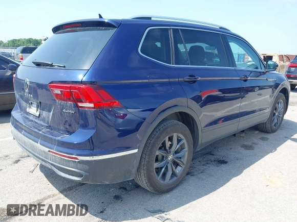 2022 Volkswagen Tiguan SE с VIN 3VV2B7AX7NM135263, выставлен на аукционе IAAI как лот 42632738 с пробегом 35 378 миль миль и . История ставок и продаж доступна на DreamBid. Изображение 4.