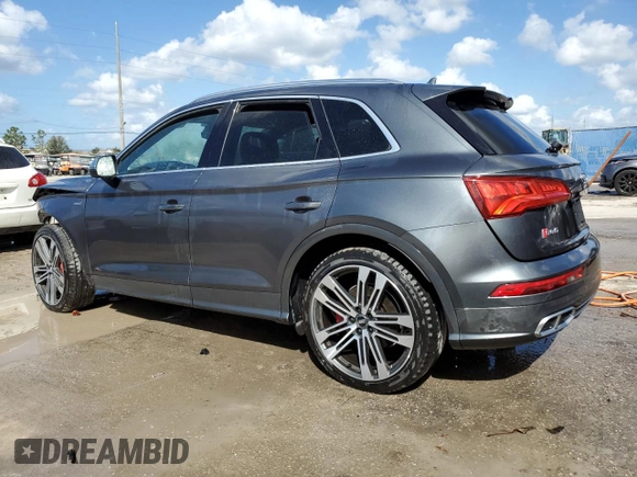2018 Audi SQ5 Prestige with VIN WA1C4AFY2J2210541, listed as a Copart auction lot 78900774 with Not Provided miles and Non Repairable. Bid and sale history available at DreamBid. Image 2.