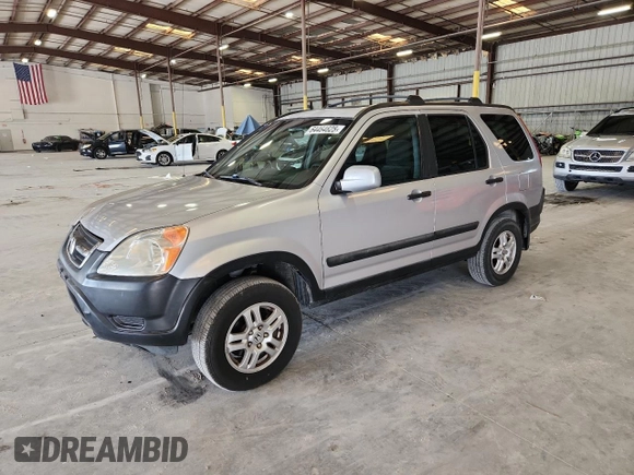 2002 Honda CR-V EX with VIN JHLRD78852C054719, listed as a Copart auction lot 64464625 with 313,662 mi miles and Clean title. Bid and sale history available at DreamBid. Image 1.