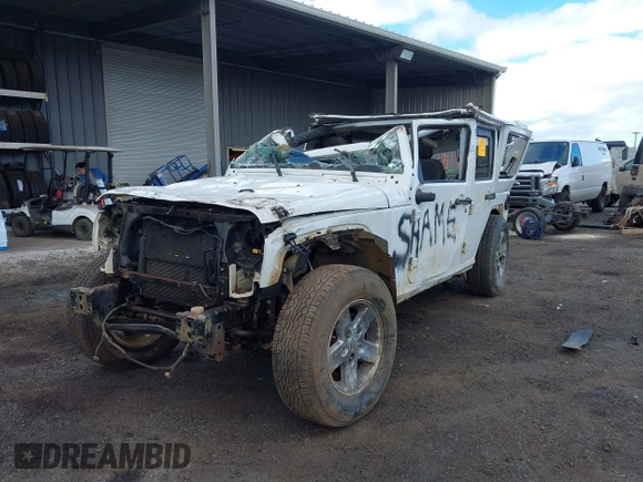 2017 Jeep Wrangler Unlimited Sahara with VIN 1C4BJWEG2HL517759, listed as a IAAI auction lot 41969322 with 0 mi miles. Bid and sale history available at carsss.com. Image 6.