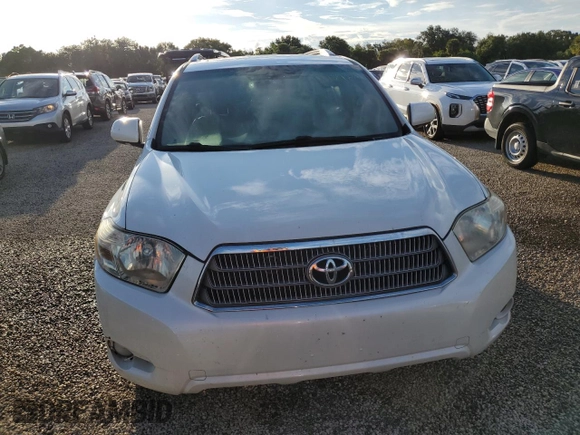 2008 Toyota Highlander Hybrid Limited with VIN JTEEW44A882018871, listed as a Copart auction lot 73723344 with 0 mi miles and Salvage Title. Bid and sale history available at carsss.com. Image 5.