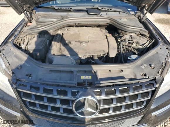2012 Mercedes-Benz M-Class ML 350 with VIN 4JGDA5HB8CA071667, listed as a Copart auction lot 44715375 with 128,524 mi miles and Salvage Title. Bid and sale history available at carsss.com. Image 12.