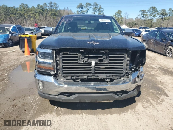 2018 Chevrolet Silverado 1500 LT with VIN 3GCUKREC3JG563639, listed as a Copart auction lot 46690685 with 182,966 mi miles and Salvage Title. Bid and sale history available at carsss.com. Image 5.