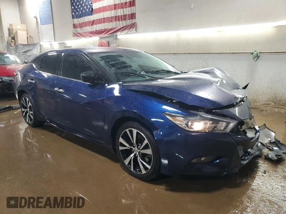 2018 Nissan Maxima SV with VIN 1N4AA6AP0JC371956, listed as a Copart auction lot 48226115 with 95,319 mi miles and Salvage Title. Bid and sale history available at DreamBid. Image 4.