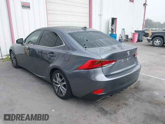 2018 Lexus IS 300 with VIN JTHBA1D20J5077140, listed as a IAAI auction lot 42309181 with 58,459 mi miles and . Bid and sale history available at DreamBid. Image 3.