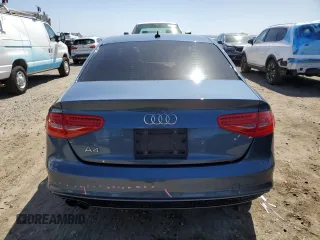 2016 Audi A4 Premium with VIN WAUAFAFL1GN013523, listed as a Copart auction lot 48074235 with 61,787 mi miles and Salvage Title. Bid and sale history available at carsss.com. Image 6.