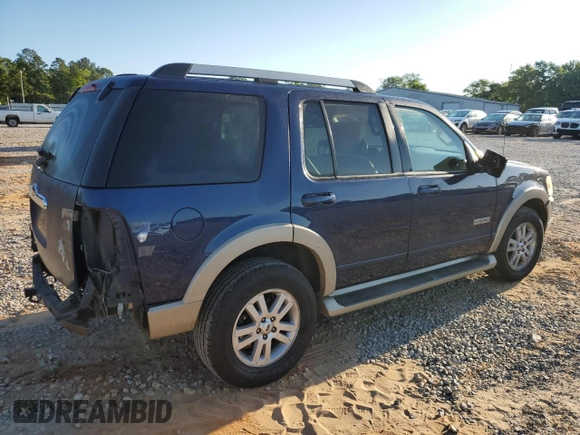 2006 Ford Explorer Eddie Bauer z VIN 1FMEU74E46UA98827, wystawiony jako Copart lot #52624135 z przebiegiem 223 740 mil mil oraz Szkoda całkowita • Salvage title. Historia ofert i sprzedaży dostępna na DreamBid. Obrazek 3.
