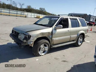 2002 Infiniti QX4 Luxury z VIN JNRDR09Y02W257630, wystawiony jako Copart lot #75451594 z przebiegiem 102 803 mil mil oraz Szkoda całkowita • Salvage title. Historia ofert i sprzedaży dostępna na DreamBid. Obrazek 1.