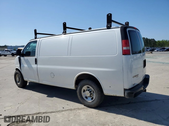 2016 Chevrolet Express Cargo with VIN 1GCWGAFF8G1131656, listed as a Copart auction lot 51832595 with 288,903 mi miles and Salvage title. Bid and sale history available at DreamBid. Image 2.