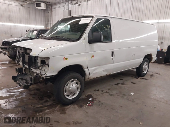2011 Ford Econoline Cargo Commercial with VIN 1FTNE1EW9BDB06341, listed as a IAAI auction lot 41704699 with 207,452 mi miles and . Bid and sale history available at carsss.com. Image 2.