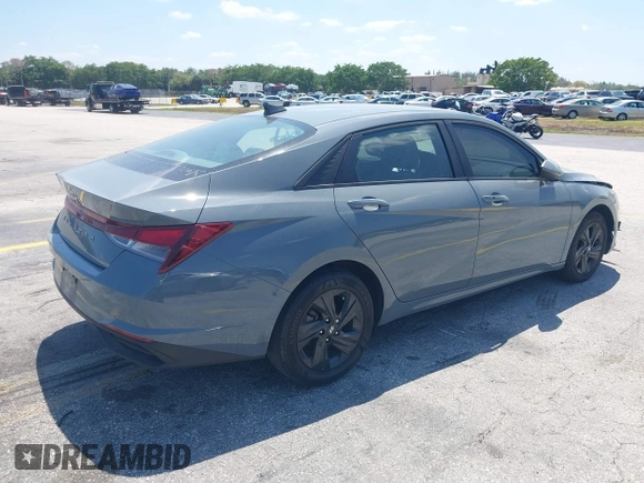 2023 Hyundai Elantra SEL with VIN KMHLM4AG9PU444013, listed as a IAAI auction lot 41933580 with 56,709 mi miles and . Bid and sale history available at DreamBid. Image 4.