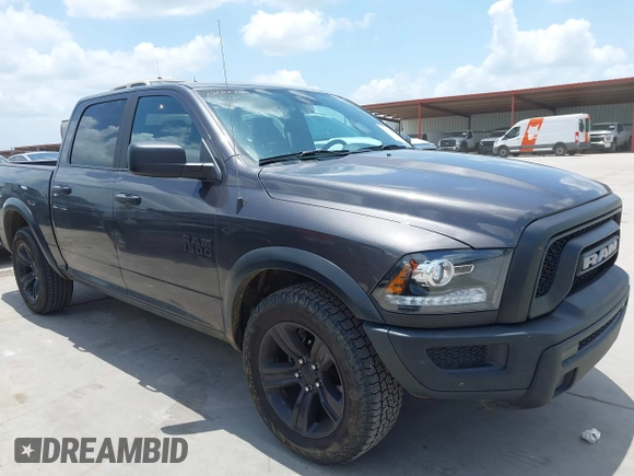 2024 Ram 1500 Warlock with VIN 1C6RR6LG6RS142337, listed as a IAAI auction lot 42734480 with 36,410 mi miles and . Bid and sale history available at DreamBid. Image 13.