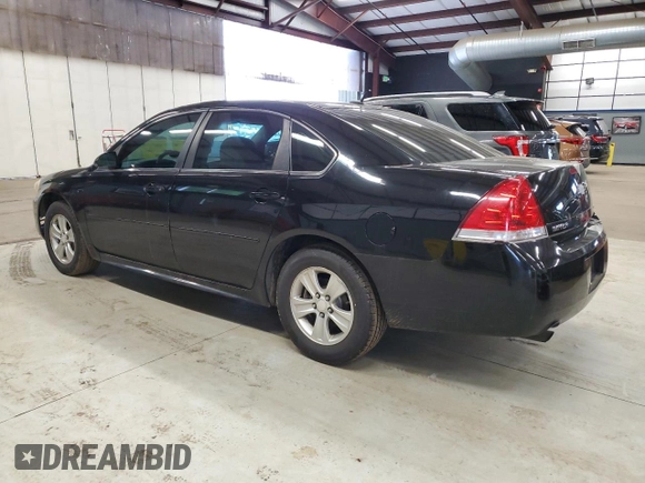 2014 Chevrolet Impala LS with VIN 2G1WA5E31E1112222, listed as a Copart auction lot 55479325 with 213,634 mi miles and Salvage Title. Bid and sale history available at DreamBid. Image 2.