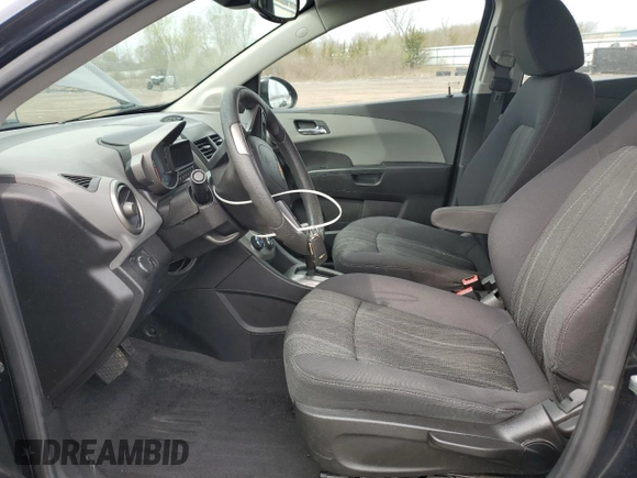 2014 Chevrolet Sonic LT with VIN 1G1JC6SB1E4241720, listed as a Copart auction lot 53123875 with 172,456 mi miles and Salvage Title. Bid and sale history available at carsss.com. Image 7.