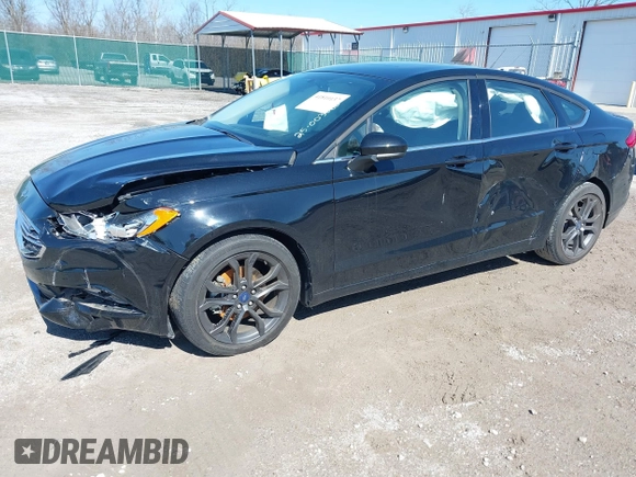 2018 Ford Fusion SE with VIN 3FA6P0HD5JR239290, listed as a IAAI auction lot 41810137 with 43,202 mi miles. Bid and sale history available at carsss.com. Image 19.