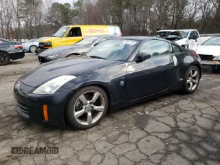 2007 Nissan 350Z Touring with VIN JN1BZ34E57M552640, listed as a Copart auction lot 43342795 with 192,791 mi miles and Salvage Title. Bid and sale history available at carsss.com. Image 1.